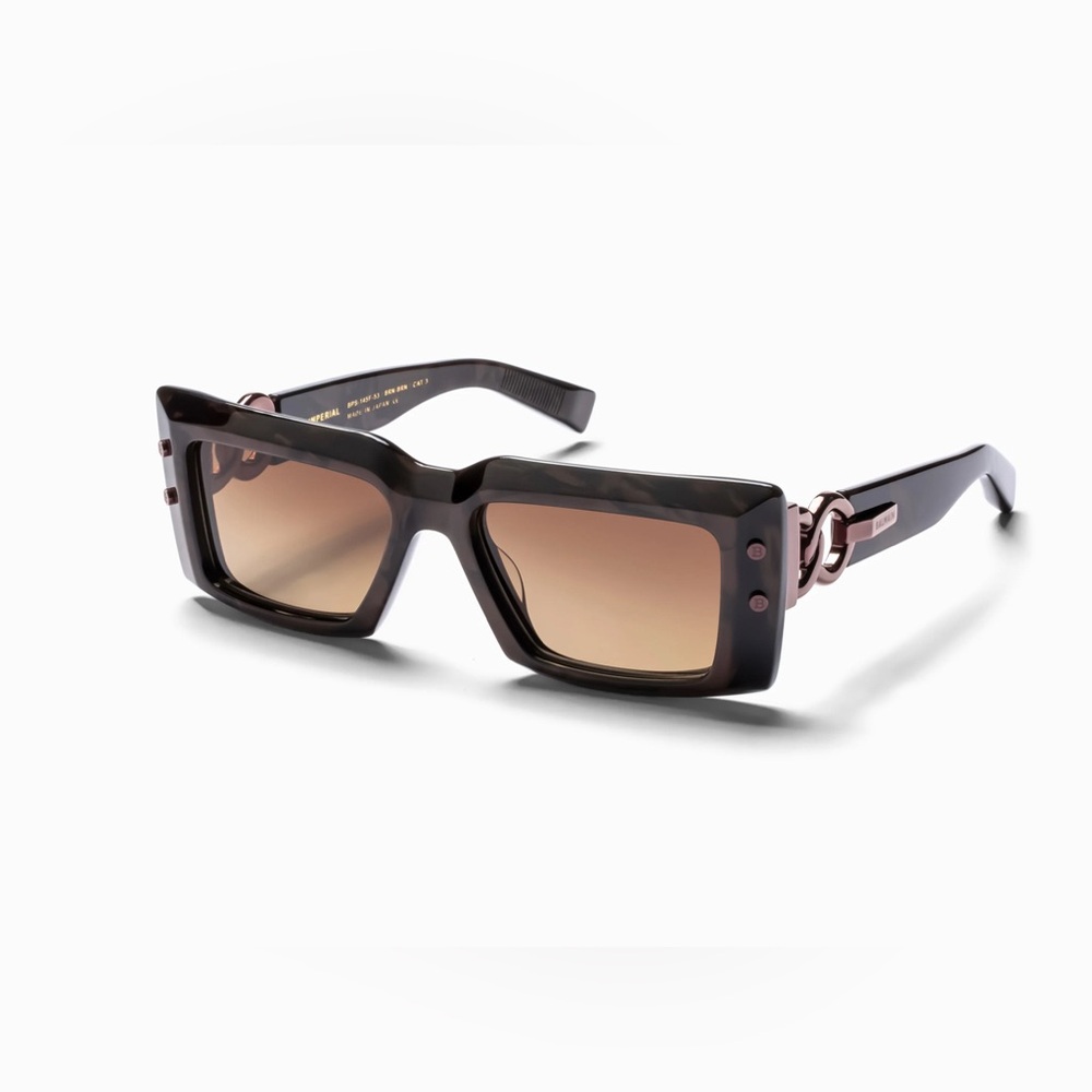 Balmain Imperial BPS-145F-53 Sunglasses | Brown Gradient Lens | Luxury Designer